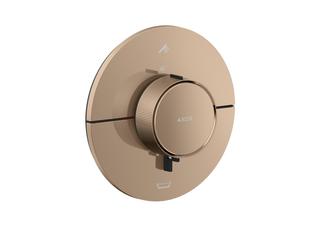 hansgrohe Therm. Axor ShowerSelect ID UP, f 2 Verbr., rund, polished red gold