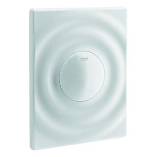 GROHE Abdeckplatte Surf Druckknopfbetätigung, weiß