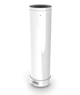 Remeha Abgasrohr DN 60/100, 500mm, PPS, konz., unkürzbar