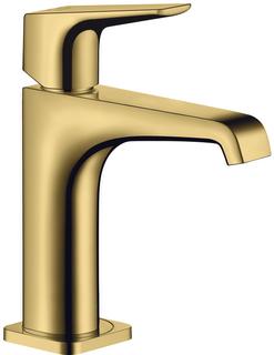 hansgrohe Waschtisch-Einhebelmischer 130 Axor Citterio E Ausladung 143 mm, mit Hebelgriff, unverschließbare Ablaufgarnitur
