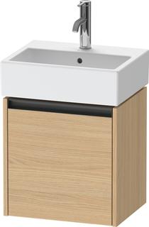 Duravit Waschtisch-Unterschrank Ketho.2 43,4x33,8x44cm, 1 Tür, wd, An re, Ei Nat