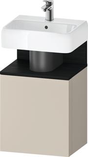 Duravit Waschtisch-Unterschrank Qatego 44x35x64,5cm, 1 T, T r, E sw/tau matt