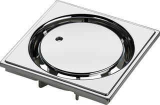 Viega Rost Advantix 4921.8 Visign, 100x100mm, Kunststoff verchromt