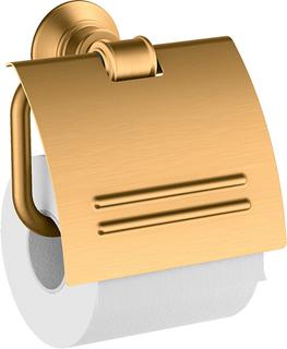 hansgrohe Papierhalter Axor Montreux m Deck, Met., Wd-mont., brush. gol optic