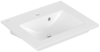 V&B Waschtisch VENTICELLO 50x42cm, m HL, m ÜL, stone white C-plus