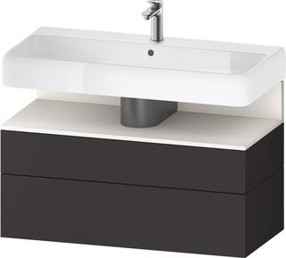 Duravit Waschtisch-Unterschrank Qatego 99x47x59cm, w m/Gr m, 1 Kast, m Nischenb