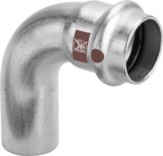 Viega Bogen Temponox 1716.1 35mm, 90G, S n rost, SC-Con., Einstecke.