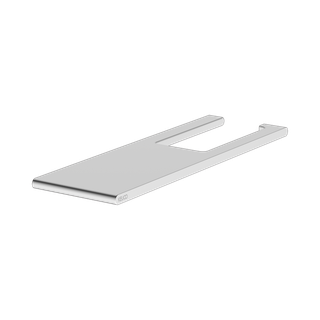 Keuco Toilettenpapierhalter Edition 400 328x100mm, m Ab, st., off., Alu si-elox