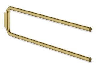HEWI Handtuchhalter 2armig Ser 480, Arme schwenkb., PVD gold glänzend