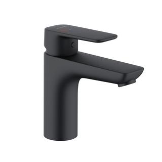 Kludi PURE&STYLE WT-Einhebelmischer 100 o Abl., Mittelstel. Kaltwas., matt-sw