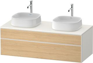 Duravit Waschtisch-Unterschrank Zencha 130x55cm, B bs, E na/we m, k Einr-Sys