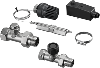 Oventrop Fußboden-Regel-Set 2 für Fußbodenflächen bis 120 qm