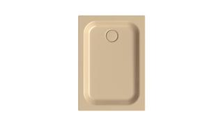 Duschwanne BetteSupra 5880 100x70x6,5cm, Anti/Pro, bahamabeige