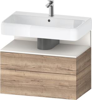 Duravit Waschtisch-Unterschrank Qatego 79x47x59cm, w m/E ma, 1 Kast, 1 Ausz.
