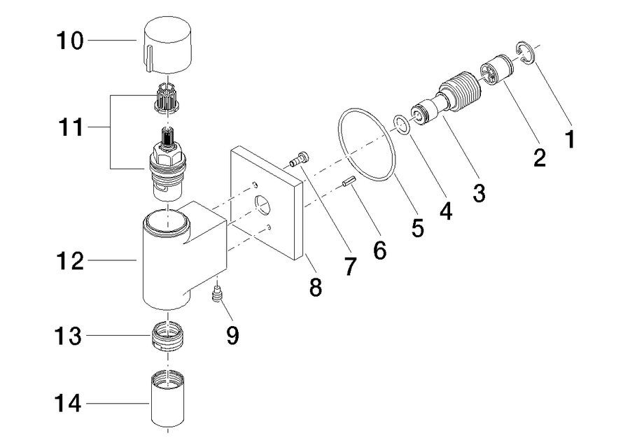 Artikelbild 2 des Artikels „DO Wandanschlussb. SYMETRICS 28451980 Dark Platinum gebürstet “