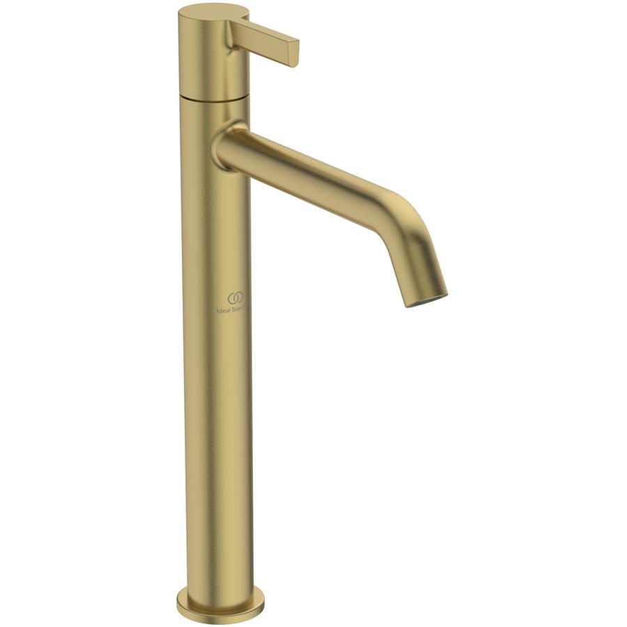Artikelbild 1 des Artikels „IS Standventil Joy brush. gol, Ausl. 170mm, verläng. Sockel brushed gold“