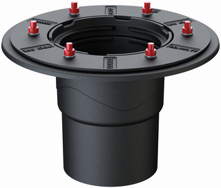ACO Dachablauf Passavant Spin DN150 Guss Pressdichtflansch