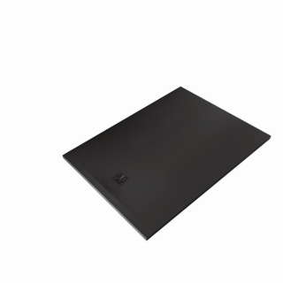 Kludi TERRA Duschwanne 100x140x3cm, m Abl-Abdeckung, matt-sw
