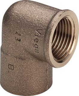 Viega Winkel 94090G 35mmxRp 1 1/4, 90Grad, Rotguss