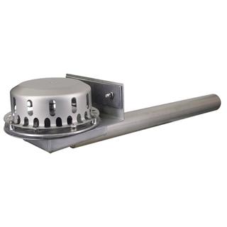 LORO Attika Abl Rainstar Serie 79 (RA) Fl 90G, f PVC-Dacha, DN 50, Hauptentw.