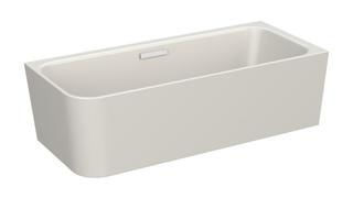 Badewanne BetteArt V-3480 flax, 185x80x42cm, Eckeinbau rechts