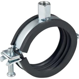 Geberit Rohrschelle FlowFit 63-67mm, B 10cm, L 55mm, m Muf M8/M10