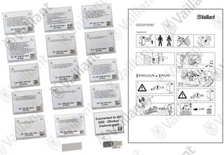VA Umstellsatz, Erdgas => Propan Vaillant-Nr. 0020176190