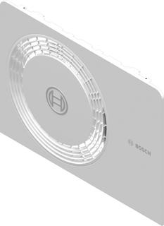 BOSCH Ersatzteil TTNR: 8738214806 Vorderwand weiß