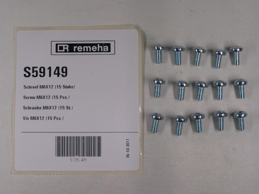 Artikelbild 1 des Artikels „RE Schraube M6x12 (15x) S59149 “