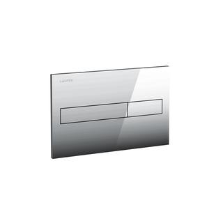 Laufen WC-Betätigungsplatte AW1 LIS 25x16cm, für 2-Mengentechnik, chrom