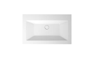 Einbau-Waschtisch BetteLoft A230 80x49,5cm, HLW1, PW, ebano