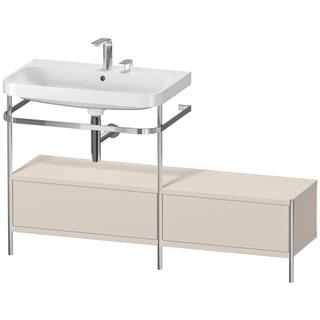 Duravit MWT-Kombi Happy D.2 Plus 140x49cm, seitl. Anbau r, 2 HL, Tau matt