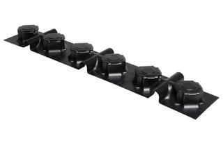 Uponor Diagonal-Rohrfixierung Tecto 75, m 3 Fixierungen trennbar je Streifen