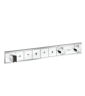 hansgrohe Fertigmontageset RainSelect UP-THM, m i. Brauseha., 5 Verbr., we/vc