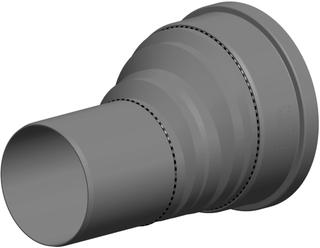 ATEC Reduktion/Erweiterung PolyTop DN 110/160, exzentrisch