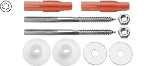 FORMAT Tec Waschtisch-Befestigung 10x140mm, mit Tox Tri Dübel 14x75mm