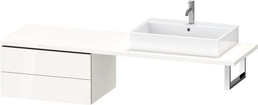 Artikelbild 2 des Artikels „Duravit Unterschrank L-Cube 72x54,7cm, bas. ma, f Kons, 2 Schub. 72 x 54,7 cm | basalt matt“