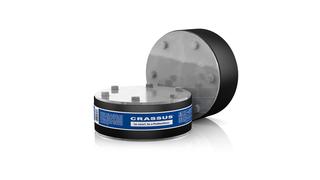 Crassus Press-Blindstopfen Typ DD 22-43mm, Kernb//Futter 80mm, 3 bar, V4A