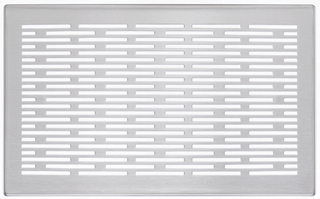Zehnder Design-Abdeckgitter Genua 260 x 160 mm