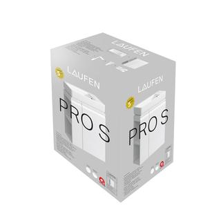 Laufen Waschtisch-Set PRO S 48x28cm, weiß, Becken links, weiß matt