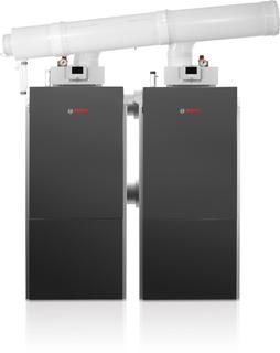 BOSCH Gas-Brennwertkessel Condens 2xGC7000F 150 CSR 21/23, Kas. m Drosselk
