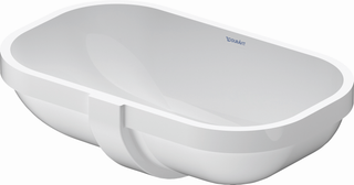 Duravit Einbau-Waschtisch D-Code 49,5x29cm, EB v u, o HL, HL, m ÜL, we.