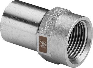 Viega Einsteckstück Temponox 1712.1 18mmxRp 3/4, St. n. rost, Einsteckende