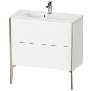 Duravit WT-Unterschrank XViu Compact 81x39x59,4cm, w matt, 2 AZ, st, Champ. m