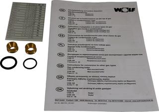 Wolf Umrüstsatz Erdgas E/H - LL für CGB-75/100