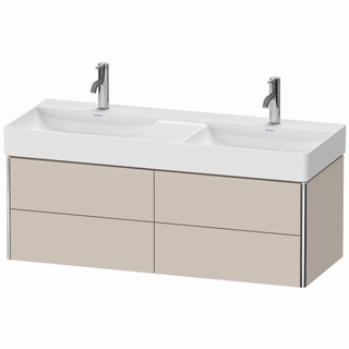 Duravit Waschtisch-Unterschrank XSquare 118,4x46x39,7cm, Taupe, Ahorn beidseitig