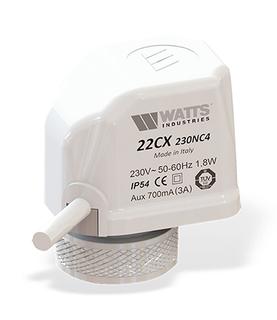Watts Ventilantrieb 22CX24VNA2 24 V, NA, stromlos offen