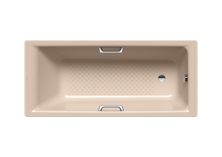 Kaldewei Badewanne PURO STAR 685 160x70cm, Vollantislip, bahamabeige