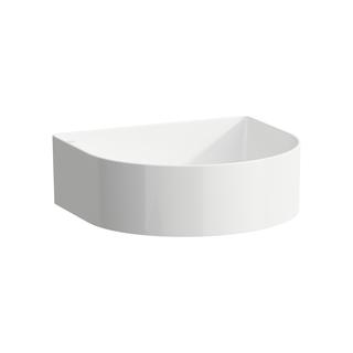 Laufen Waschtisch-Schale SONAR 41x36,5cm, o. Hahnl., o. ÜL, weiß matt