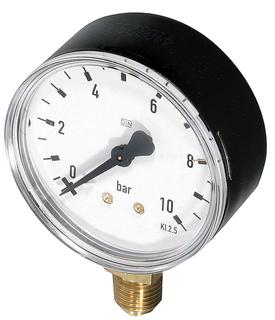 Resideo Manometer M39M G 1/4, 63mm, unten, Teilung 0-25bar